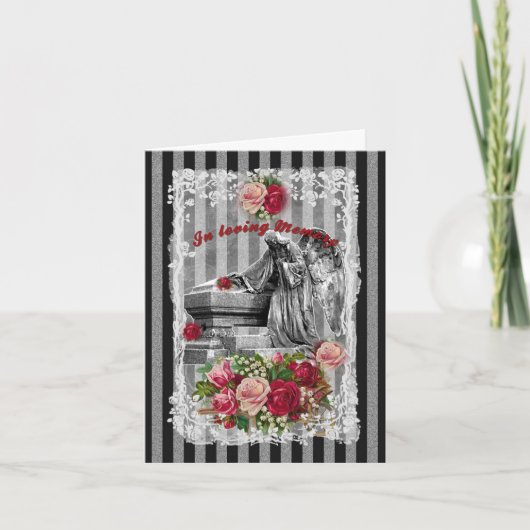  begraafplaats van Floral - Notecard Kaart (Voorkant)