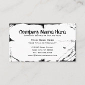 begraafplaats visitekaartje (Achterkant)