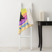 Begraaft uw Duitse herder een sok te zonsondergang Sherpa Deken (In situ)