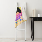 Begraaft uw teckel een sok om te perziken bij zons sherpa deken (In situ)