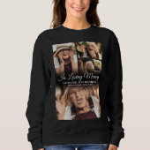 Begrafenis 4 foto in liefdevolle herinnering trui (Voorkant)