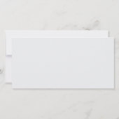 Begrafenis bedankje Opmerking | Orchidee rouwverwe Kaart (Achterkant)