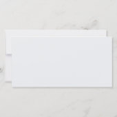 Begrafenis bedankje Opmerking | Orchidee rouwverwe Kaart (Achterkant)