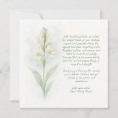  begrafenis bedankkaart (Voorkant)