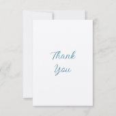 Begrafenis bedankkaart met kruis (Achterkant)