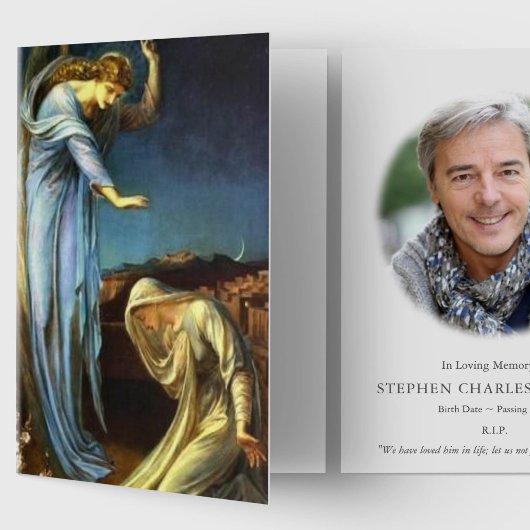 Begrafenis bedankkaarten | Aankondiging 01