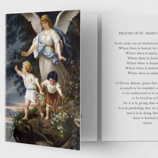 Begrafenis bedankkaarten | Angel Watching 01