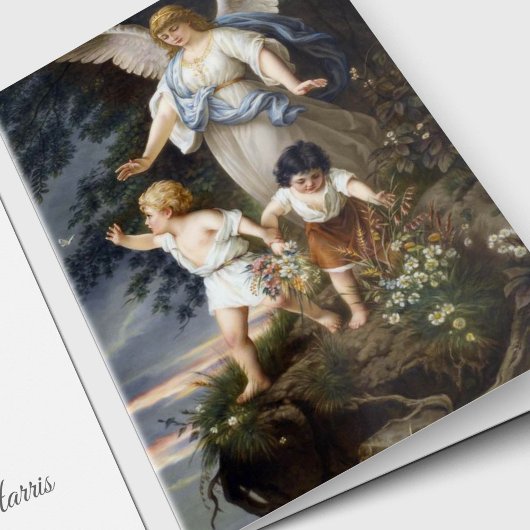Begrafenis bedankkaarten | Angel Watching 01