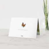 Begrafenis bedankkaarten | De tuin Kaart (Achterkant)