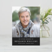 Begrafenis bedankkaarten | Geheugen van een gelief Bedankkaart (Staand voorkant)