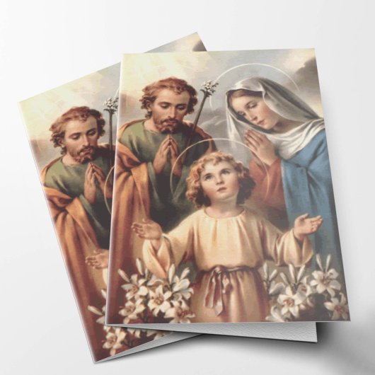 Begrafenis bedankkaarten | Heilige Familie 02