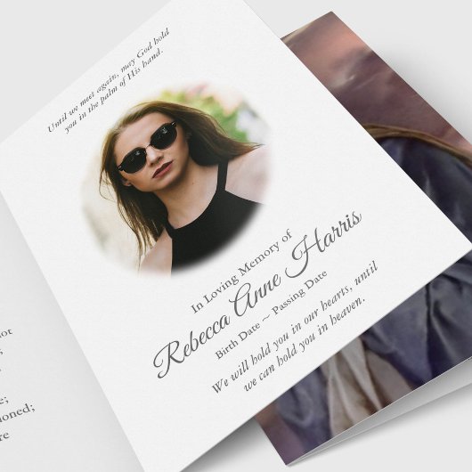 Begrafenis bedankkaarten | Heilige Moeder 02