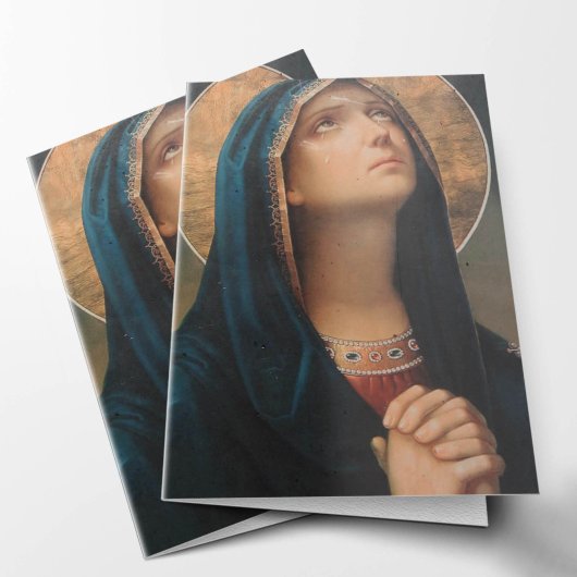 Begrafenis bedankkaarten | Hemelse Moeder 01