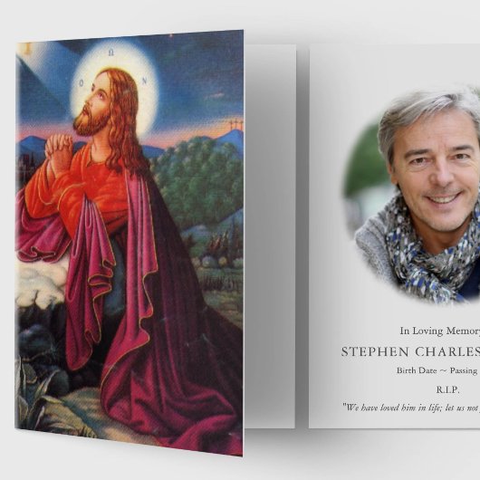 Begrafenis bedankkaarten | Jezus bidden 5