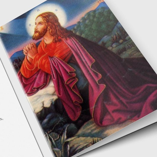 Begrafenis bedankkaarten | Jezus bidden 5