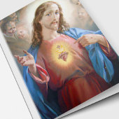Begrafenis bedankkaarten | Jezus Heilig Hart 4