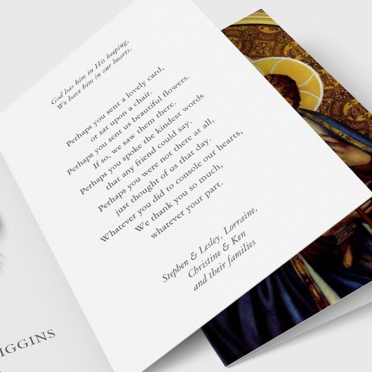 Begrafenis bedankkaarten | Karmel 01