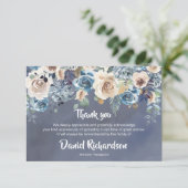 Begrafenis bedankkaarten | Liefdevolle herinnering Bedankkaart (Staand voorkant)