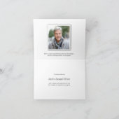 Begrafenis bedankkaarten | Lone Tree Bedankkaart (Binnen)