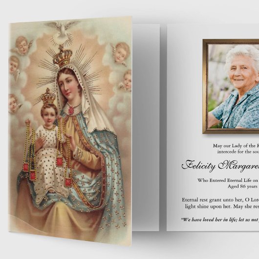 Begrafenis bedankkaarten | Mary huilt niet 1