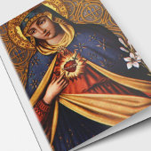Begrafenis bedankkaarten | Onbevlekt Hart Maria 02