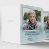 Begrafenis bedankkaarten | Wassen met blauwe Water Bedankkaart