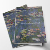 Begrafenis bedankkaarten | Waterlelies 1 Kaart
