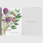 Begrafenis bedankkaarten | Wildbloemen Kaart