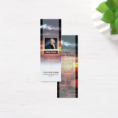 Begrafenis bladwijzer Sjabloon Mini Visitekaartjes (Bureau)