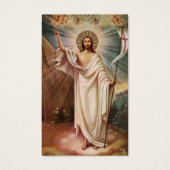 Begrafenis Christus Opstanding Gebed Sympathie Kaa Visitekaartjes (Voorkant)