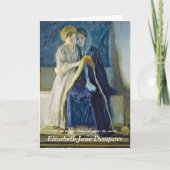 Begrafenis dank u kaarten | Christus en zijn moede (Voorkant)