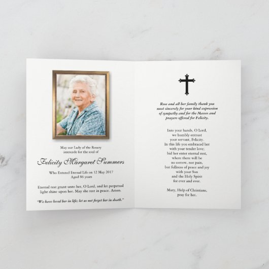 Begrafenis dank u kaarten | Lied van de Engelen 06 (Binnen)