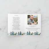 Begrafenis dank u kaarten | sparren (Binnen)