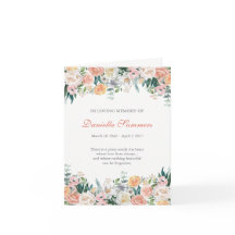 Begrafenis dank u kaarten | WATERVERF ROZEN 2