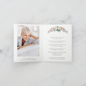 Begrafenis dank u kaarten | WATERVERF ROZEN 2 (Binnen)