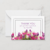 begrafenis dank u notitiekaartje (Voorkant)