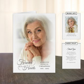 Begrafenis Dank u voor altijd in onze harten 2 fot