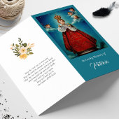 Begrafenis Divino Nino Jezus Gebed Sympathie Kaart