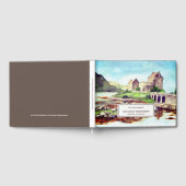 Begrafenis Eilean Donan Castle Scotland Waterverf Gastenboek (Volledig)