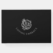 Begrafenis Gastboek Bloemenkruis Gastenboek (Achterkant)