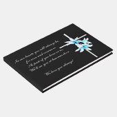 Begrafenis Gastboek Bloemenkruis Gastenboek (Hoek)