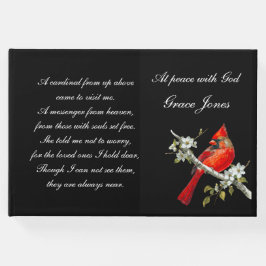 Begrafenis Gastboek Rode Kardinaal Gastenboek