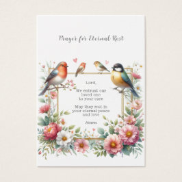 Begrafenis / Gedenkgebed Kaart voor de eeuwige rus