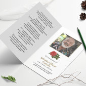 Begrafenis Guadalupe Spaanse Gebed Sympathie Kaart