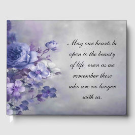 Begrafenis Guestbook Memorial Bloemensentiment Gastenboek