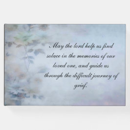 Begrafenis Guestbook Memorial Sentiments Gastenboek