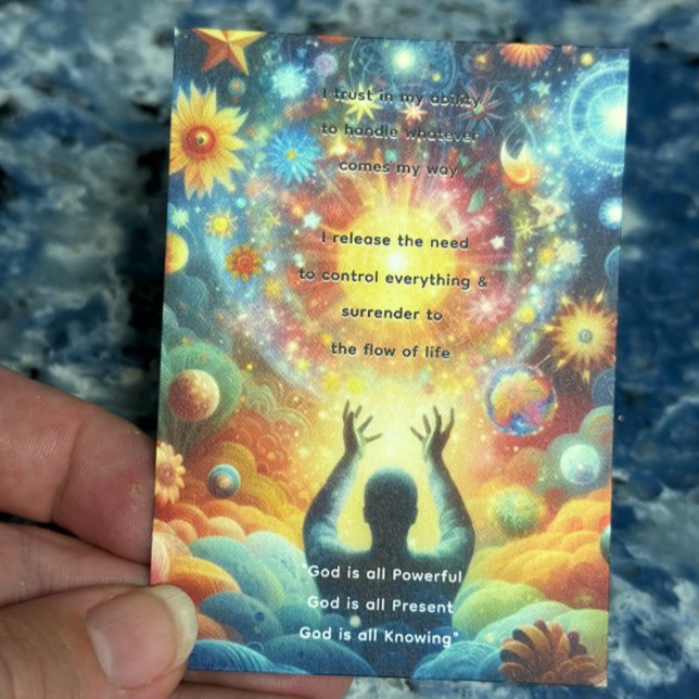 Begrafenis / Herdenking Gebed Kaart (Prayer Card Bookmark for Funeral, Memorial or Celebration of Life)