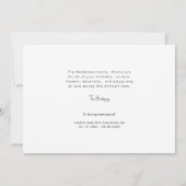 Begrafenis Herfst dank u Bedankkaart (Achterkant)