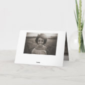 Begrafenis in ons hart voor altijd zwart gedicht kaart (Achterkant)