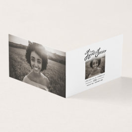 begrafenis in ons hart voor eeuwig mono gedicht. kaart